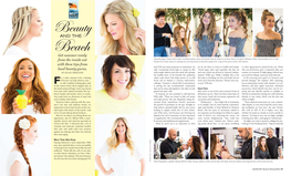 Beauty and the Beach Get Summer-Ready Opposite Page: Drybar Offers Styles Including Beachy Waves and Braids That Are Ideal for Summer
