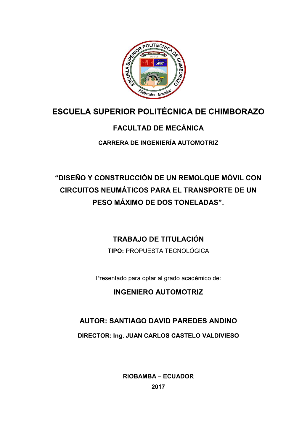 Escuela Superior Politécnica De Chimborazo
