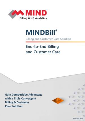 Mindbill® Billing and Customer Care Solution