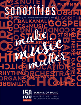 The News Magazine of the University of Illinois School of Music