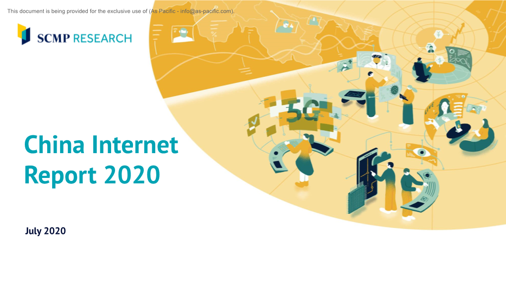 China Internet Report 2020