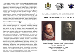 Concerto Dell'immacolata