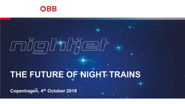 The Future of Night Trains