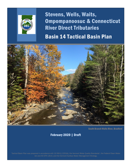 2018 White River Tactical Basin Plan