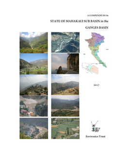 STATE of MAHAKALI SUB BASIN in the GANGES BASIN