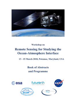 Remote Sensing for Studying the Ocean-Atmosphere Interface