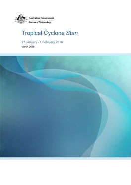 Tropical Cyclone Stan