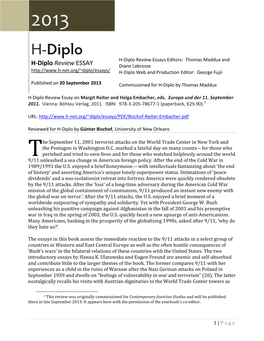 H-Diplo Review Essay