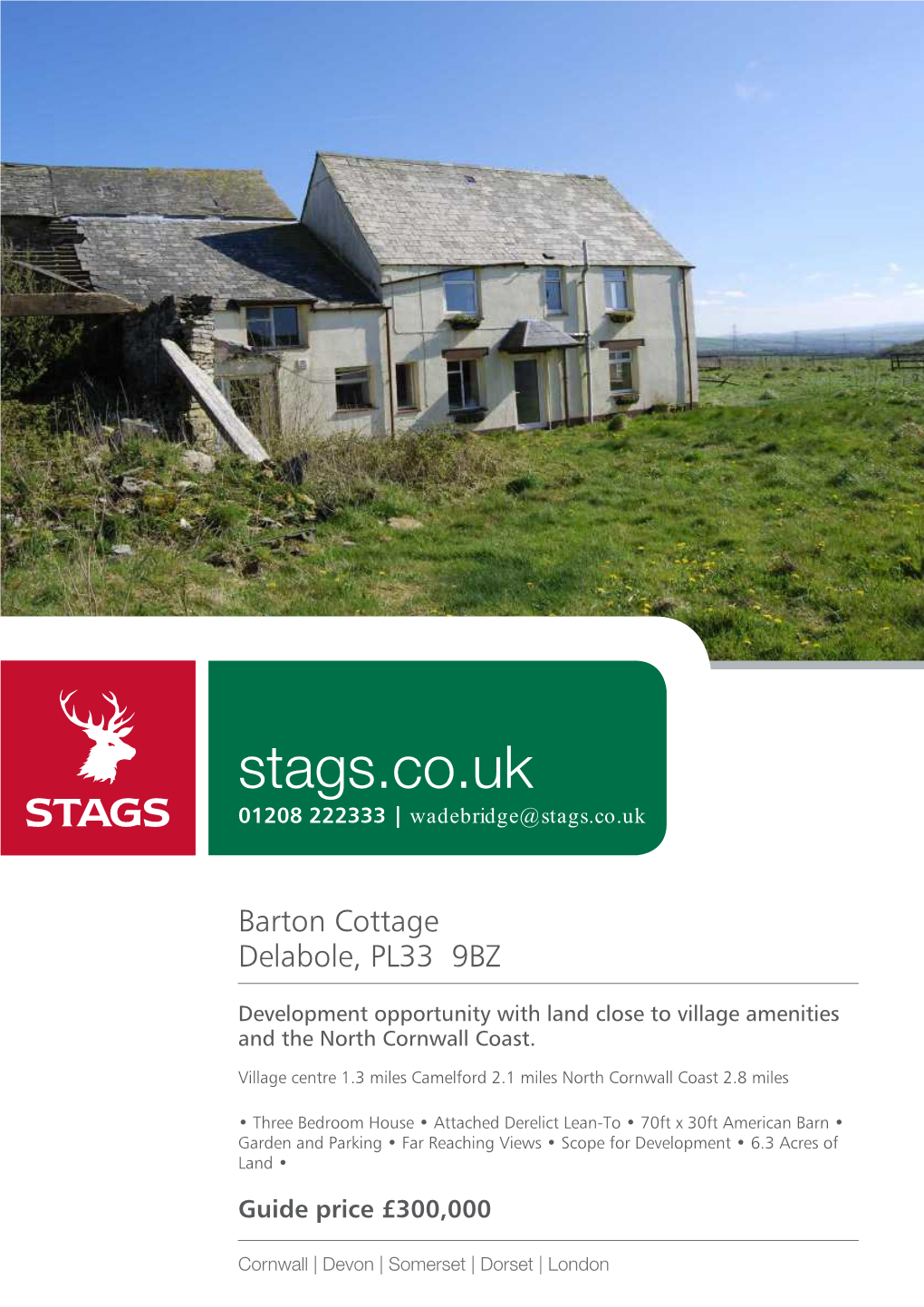 Barton Cottage Delabole, PL33 9BZ