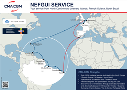 NEFGUI SERVICE Your Service from North Continent to Leeward Islands, French Guiana, North Brazil