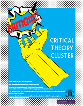 Critical Theory Cluster