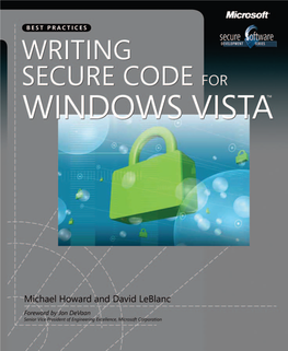 Writing Secure Code (Vista).Pdf