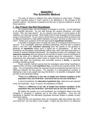 The Scientific Method: Hypothesis Testing and Experimental Design