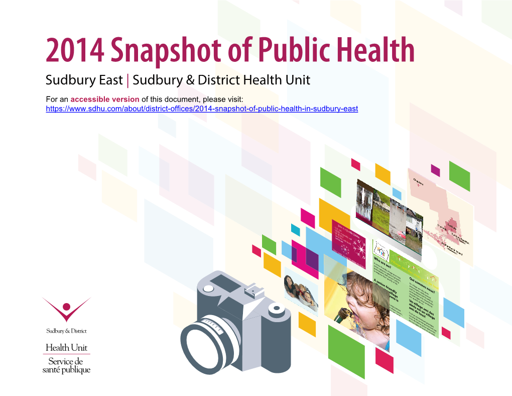 Sudbury East | Sudbury & District Health Unit