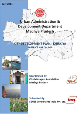 City Development Plan for Khirkiya