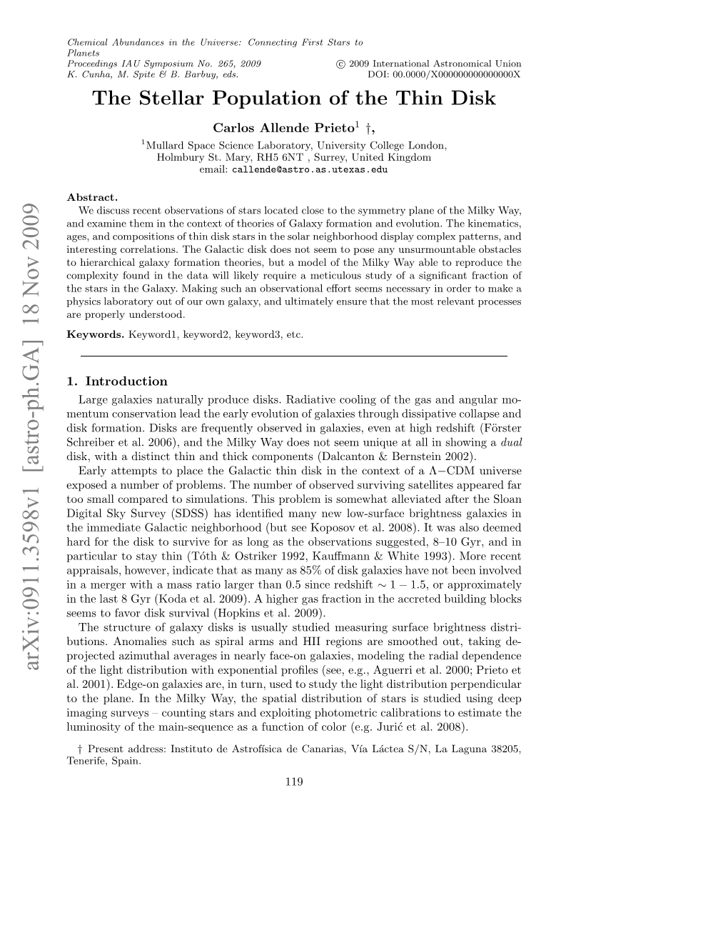 The Stellar Population of the Thin Disk Is Rich in Kinematic Structure, but Appears Chemically Well-Mixed