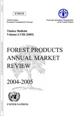 Forest Products Annual Market Review 2004-2005