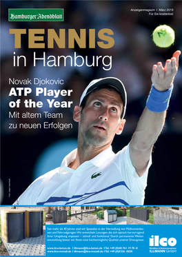 Tennis in Hamburg März 2019