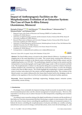 Impact of Anthropogenic Facilities on the Morphodynamic Evolution of an Estuarine System: the Case of Oum Er-Rbia Estuary (Azemmour, Morocco)