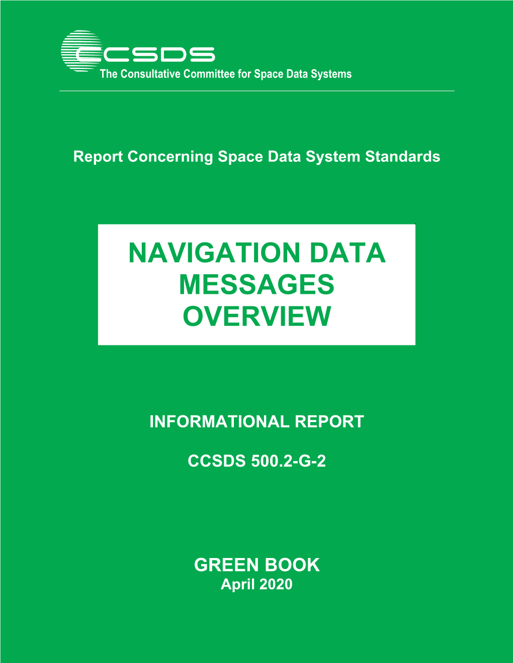 Navigation Data Messages Overview