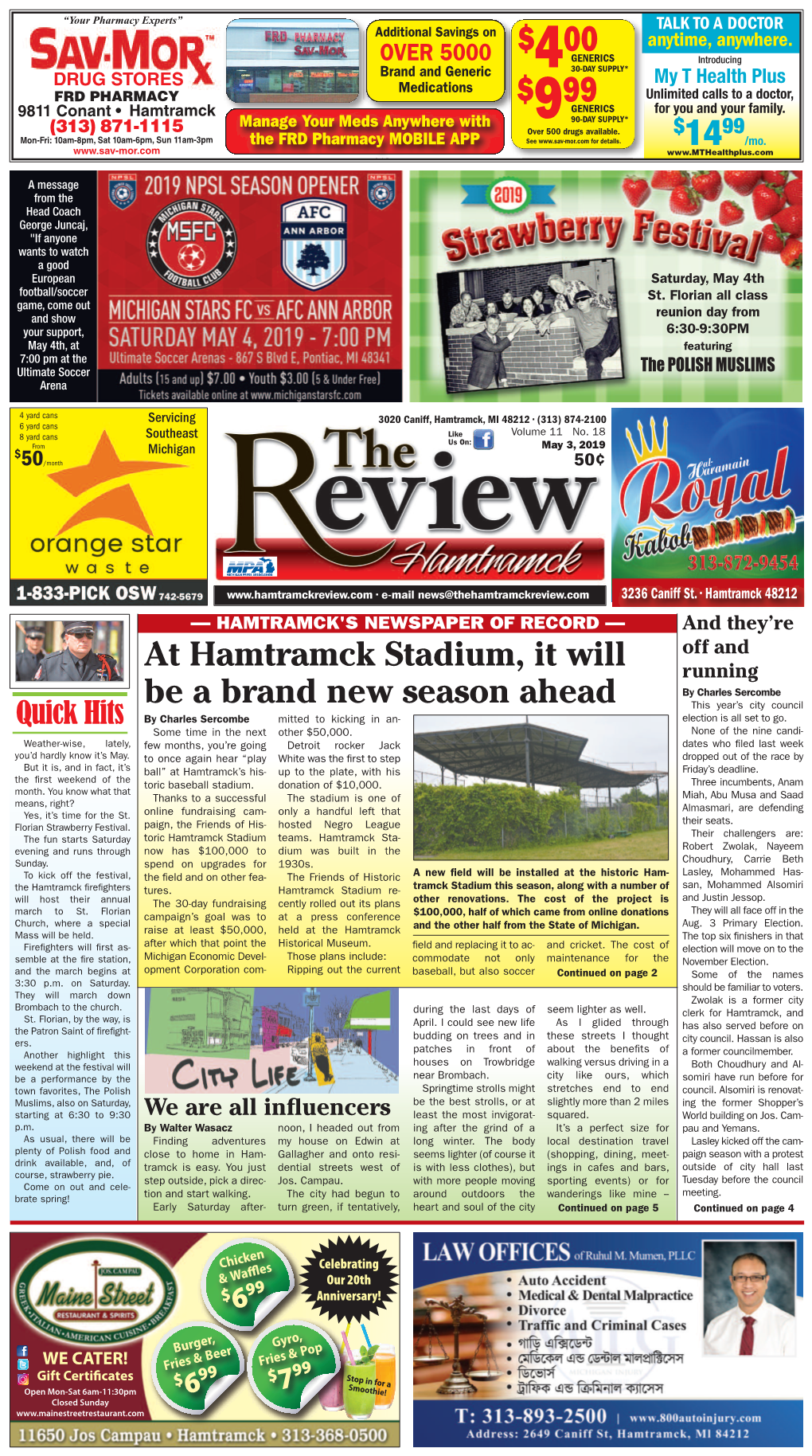 The Hamtramck Review5/3/19