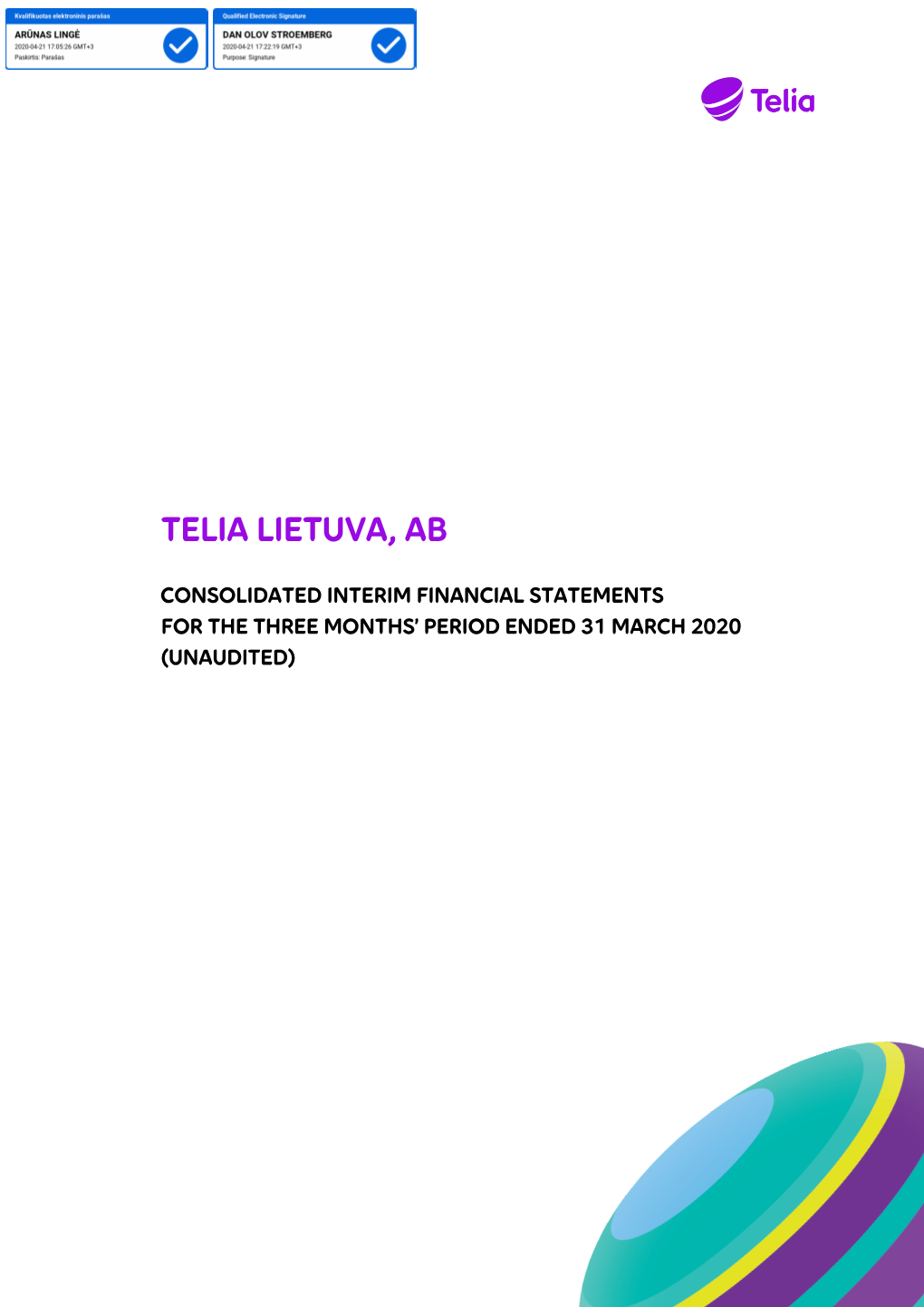 Telia Lietuva, Ab