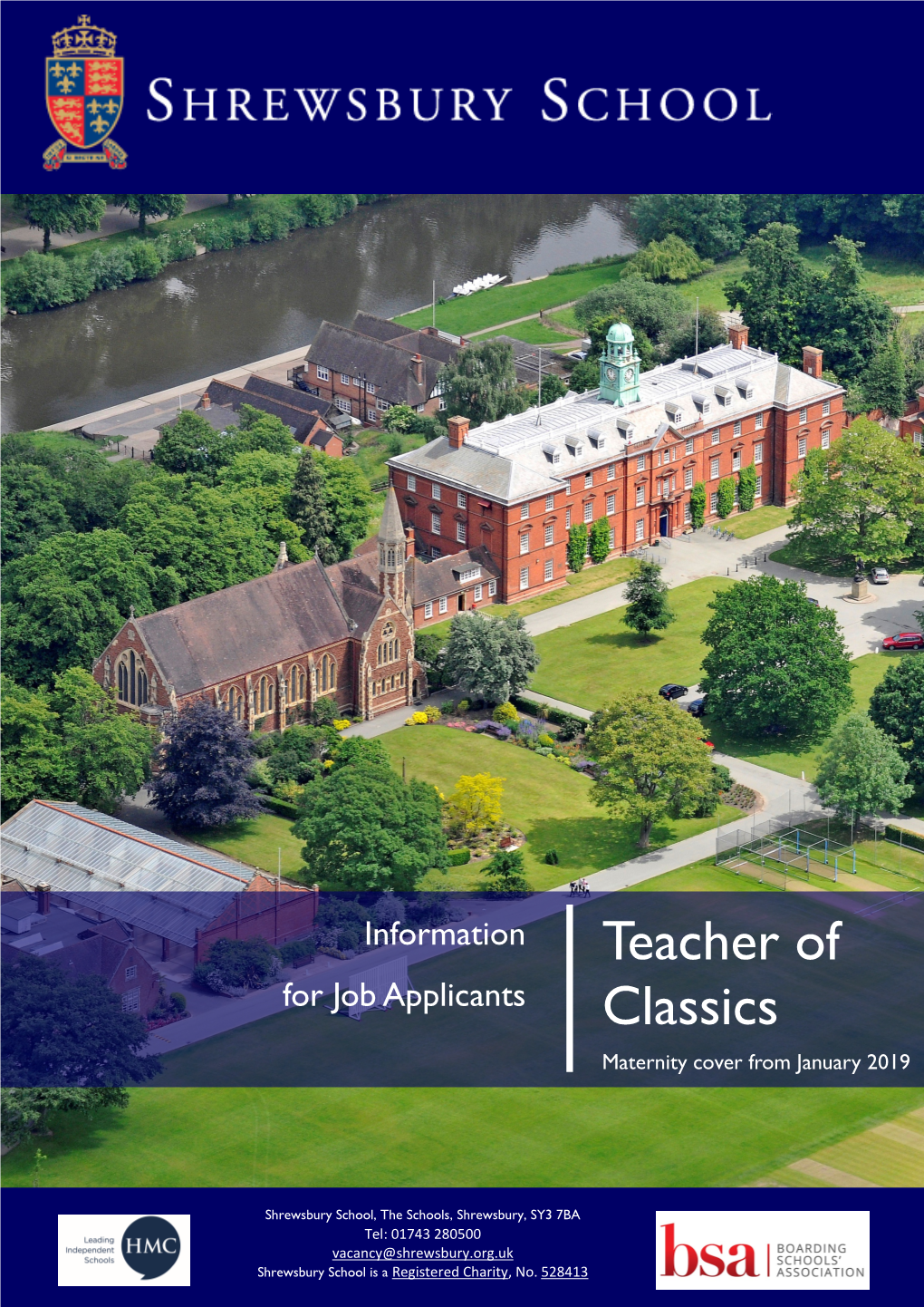 Teacher of Classics: Job Description