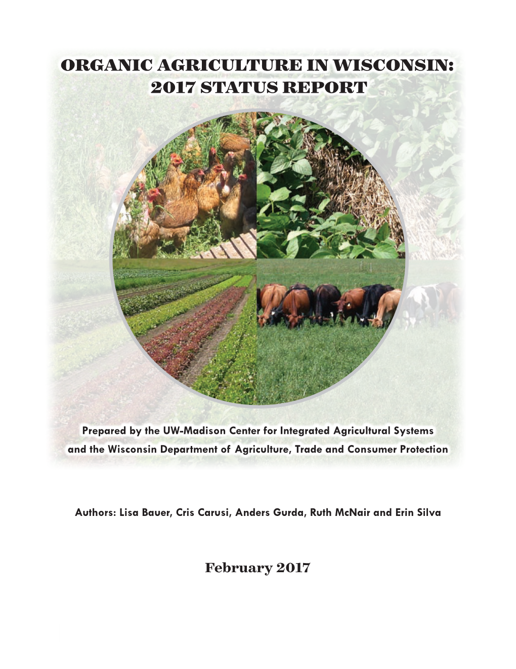 Organic Agriculture in Wisconsin: 2017 Status Report