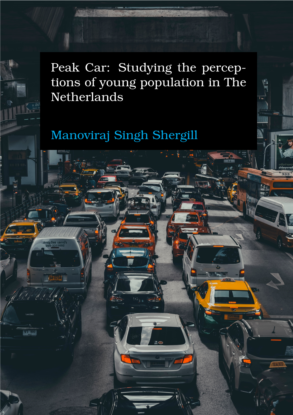 Peak Car: Studying the Percep- Tions of Young Population in the Netherlands