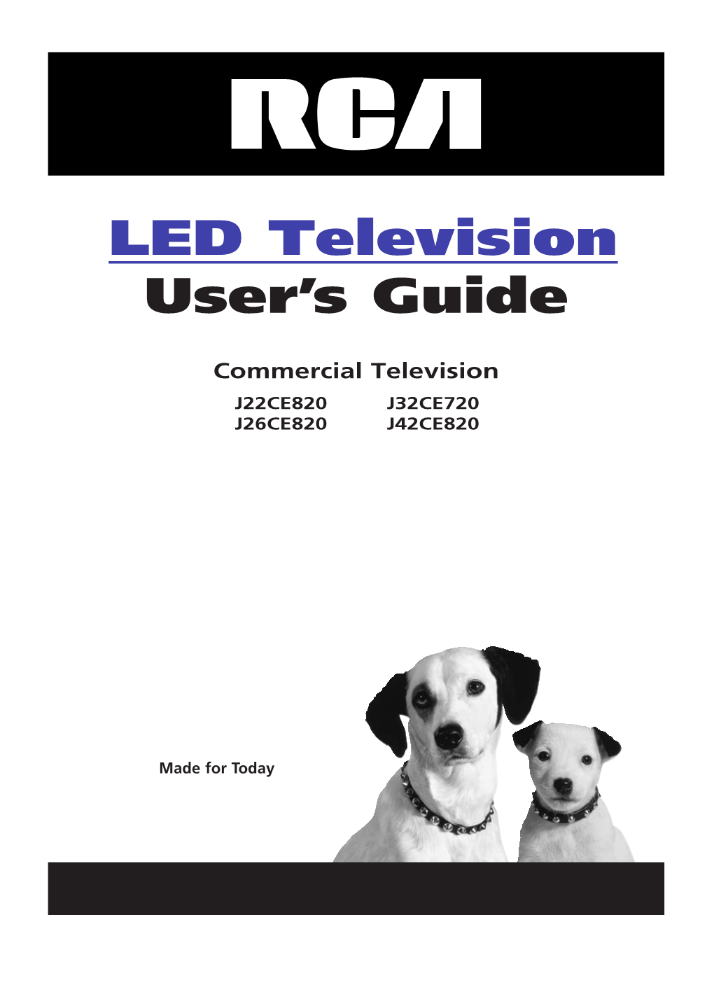 RCA TV & Video Users Guide