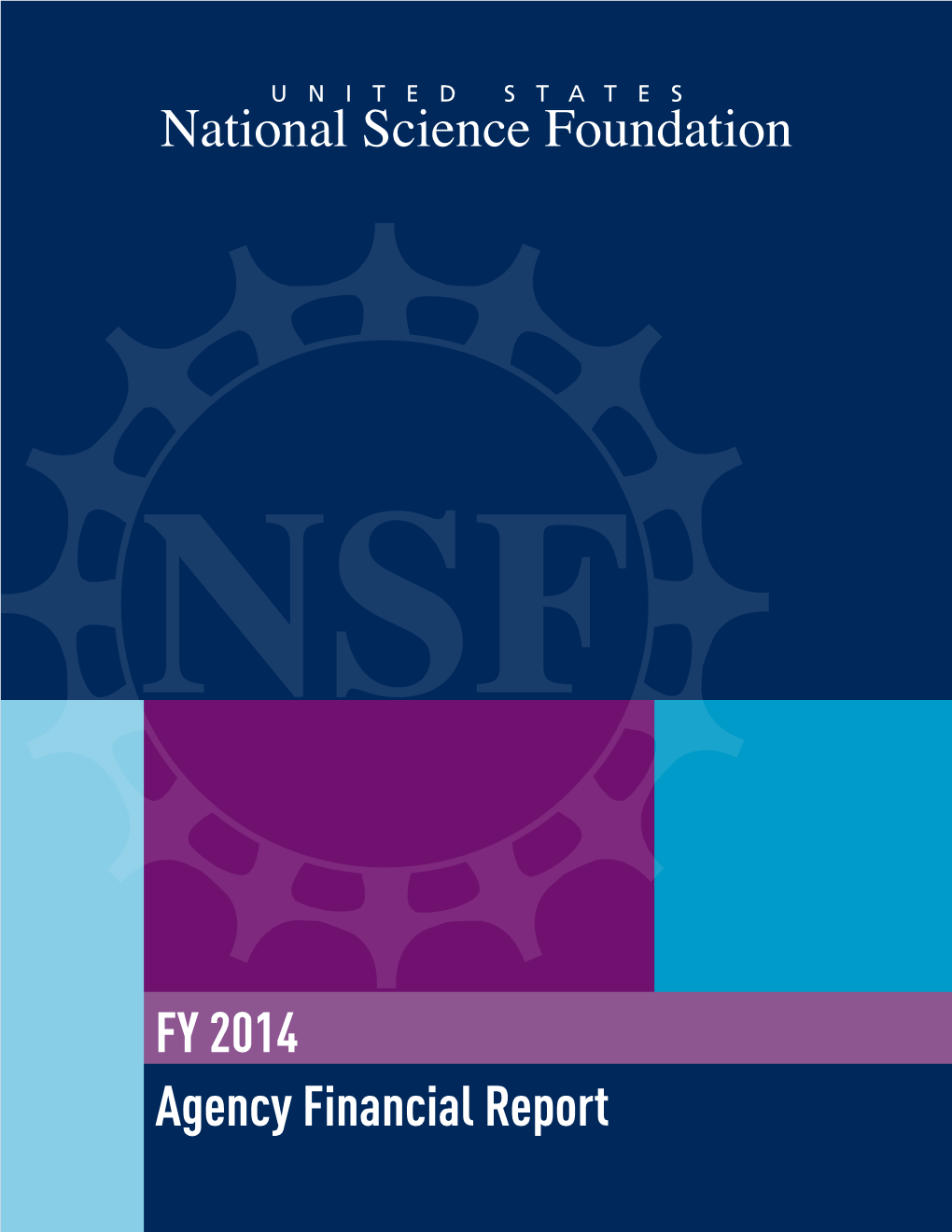 Agency Financial Report FY 2014