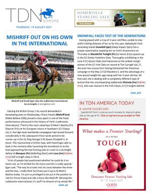 Tdn Europe • Page 2 of 17 • Thetdn.Com Thursday • 19 August 2021
