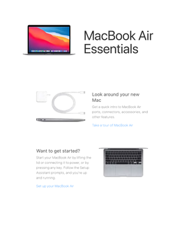 Macbook Air Essentials