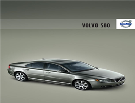 Volvo S80 Intuitive Car Seeks Like-Minded Driver