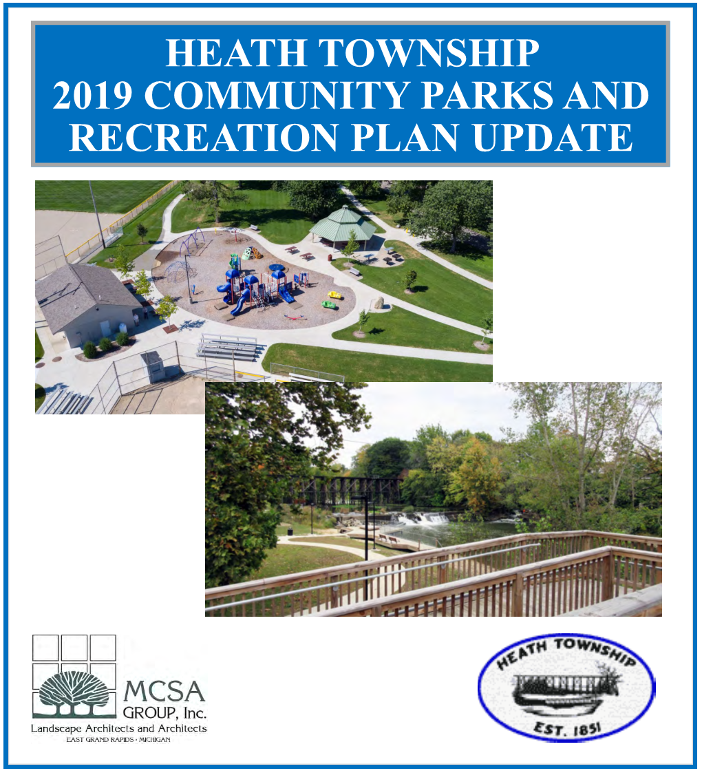 Heath Township 2019 Community Parks and Recreation Plan Update