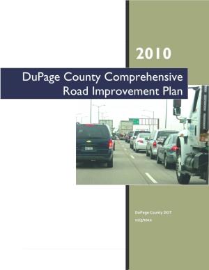 Dupage County Comprehensive Road Improvement Plan