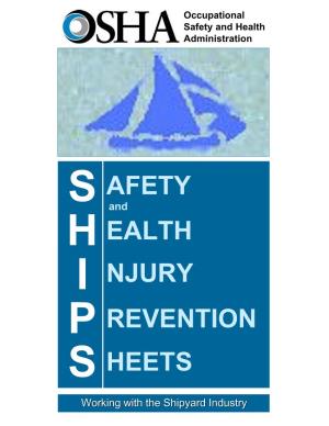 Safety and Health Injury Prevention Sheets (SHIPS)