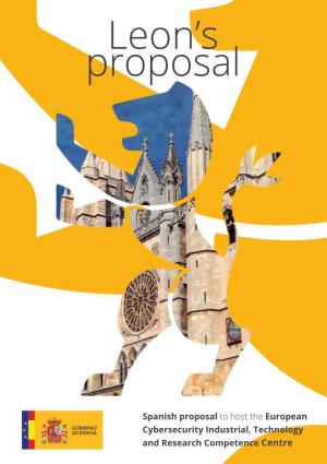 Spanish Proposal to Host the European Cybersecurity Industrial, Technology and Research Competence Centre