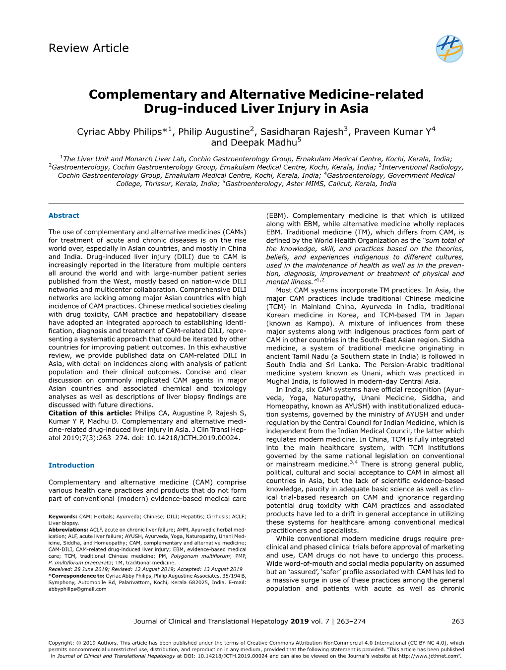 Complementary and Alternative Medicine-Related Drug-Induced Liver Injury in Asia