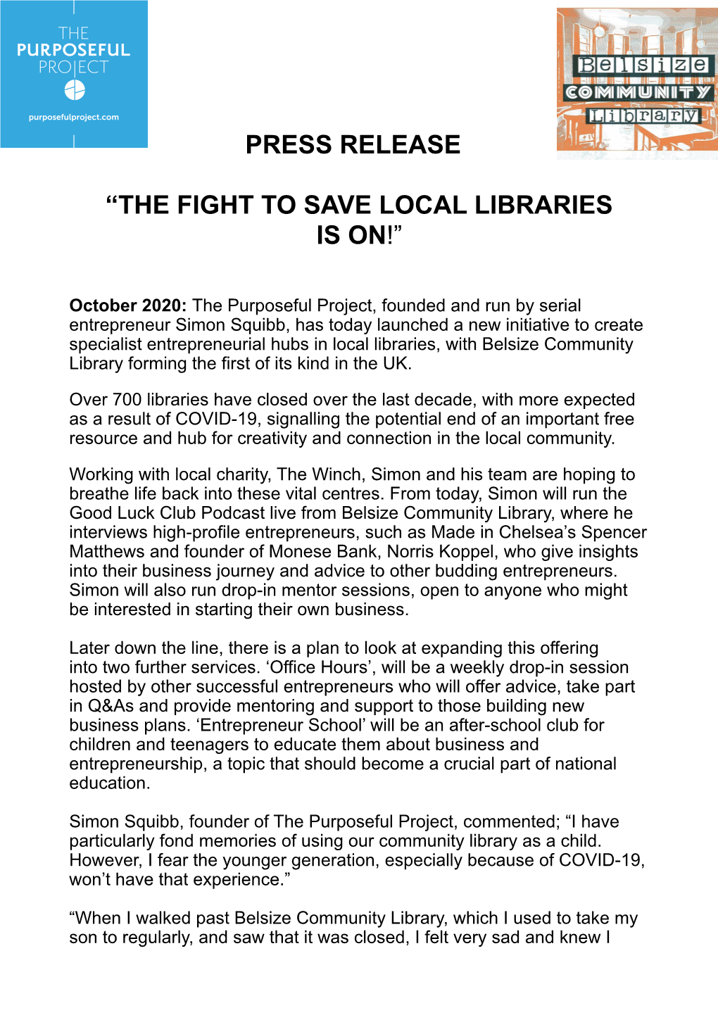 The Fight to Save Local Libraries Is On!”