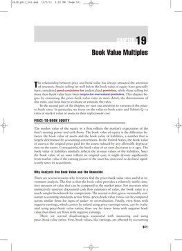 Book Value Multiples