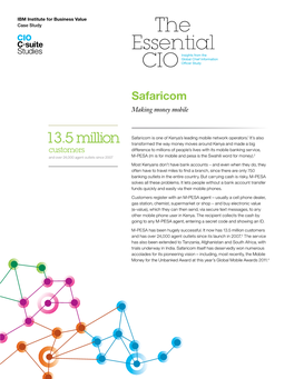 Safaricom Case Study