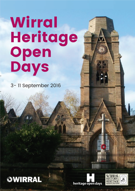 Wirral Heritage Open Days 2016 Welcome