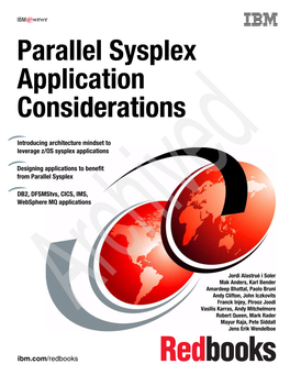 Parallel Sysplex Application Considerations Derations