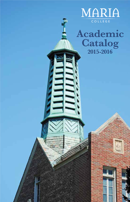 2015-16 Academic Catalog