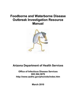 Foodborne and Waterborne Disease Outbreak Investigation Resource