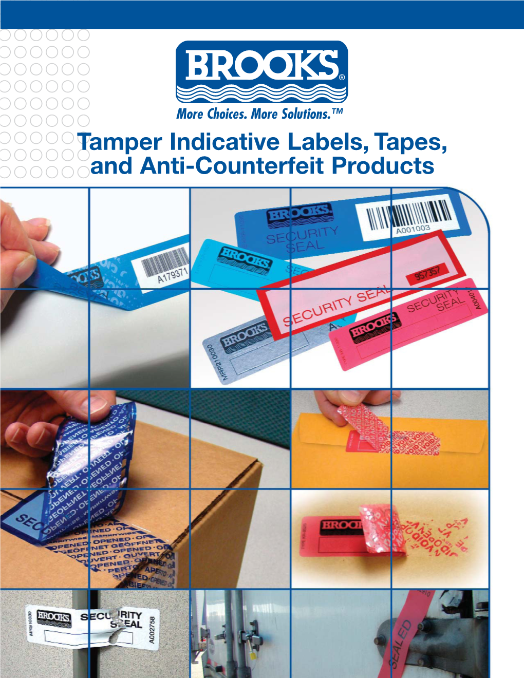 Tamper Indicative Labels, Tapes, and Anti-Counterfeit Products Tamper Evidence That’S Unmistakable