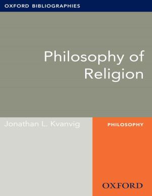 Philosophy of Religion: Oxford Bibliographies Online Research