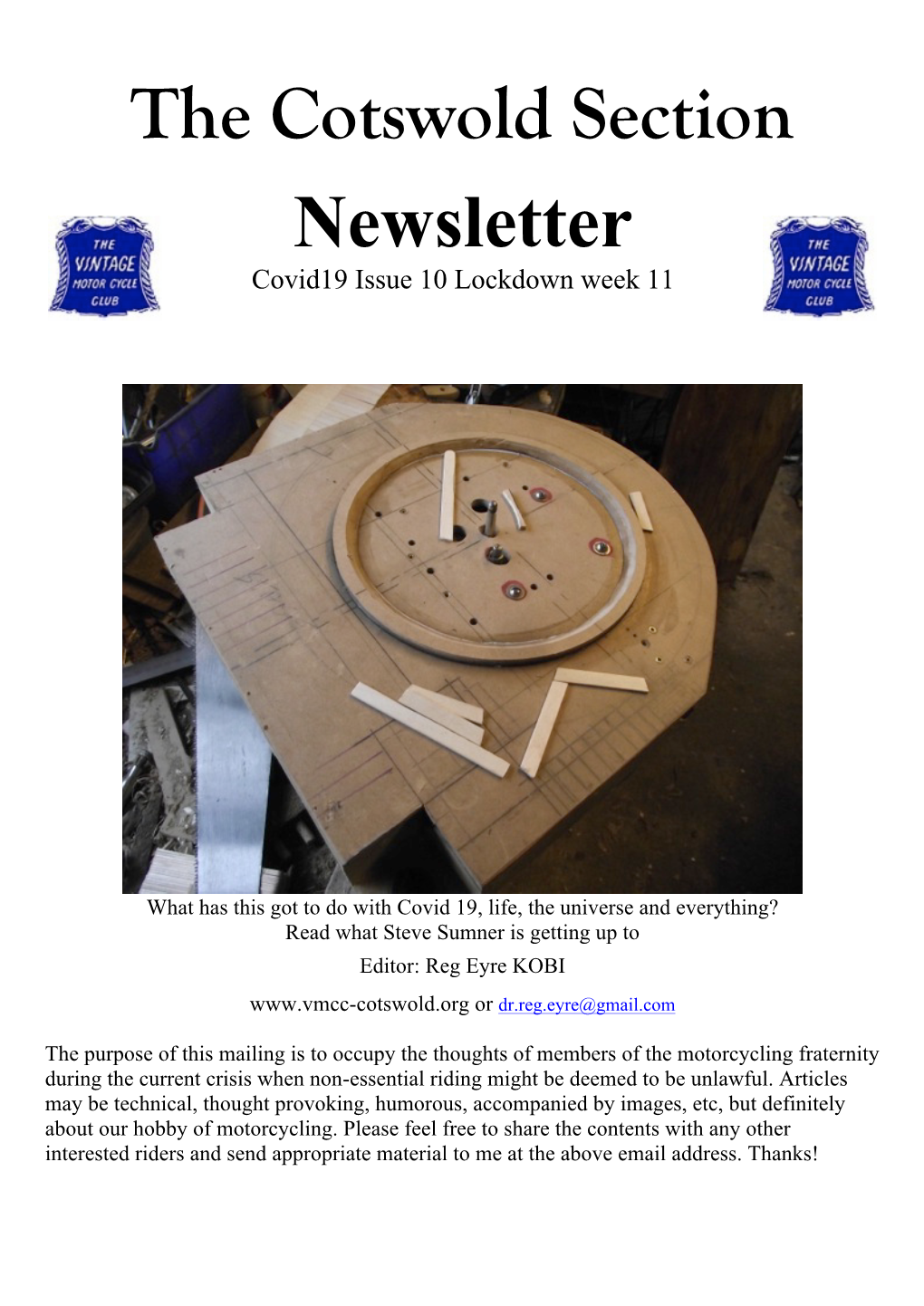 Covid Newsletter 10