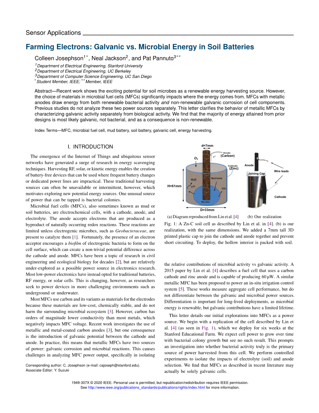 Farming Electrons: Galvanic Vs. Microbial Energy in Soil Batteries